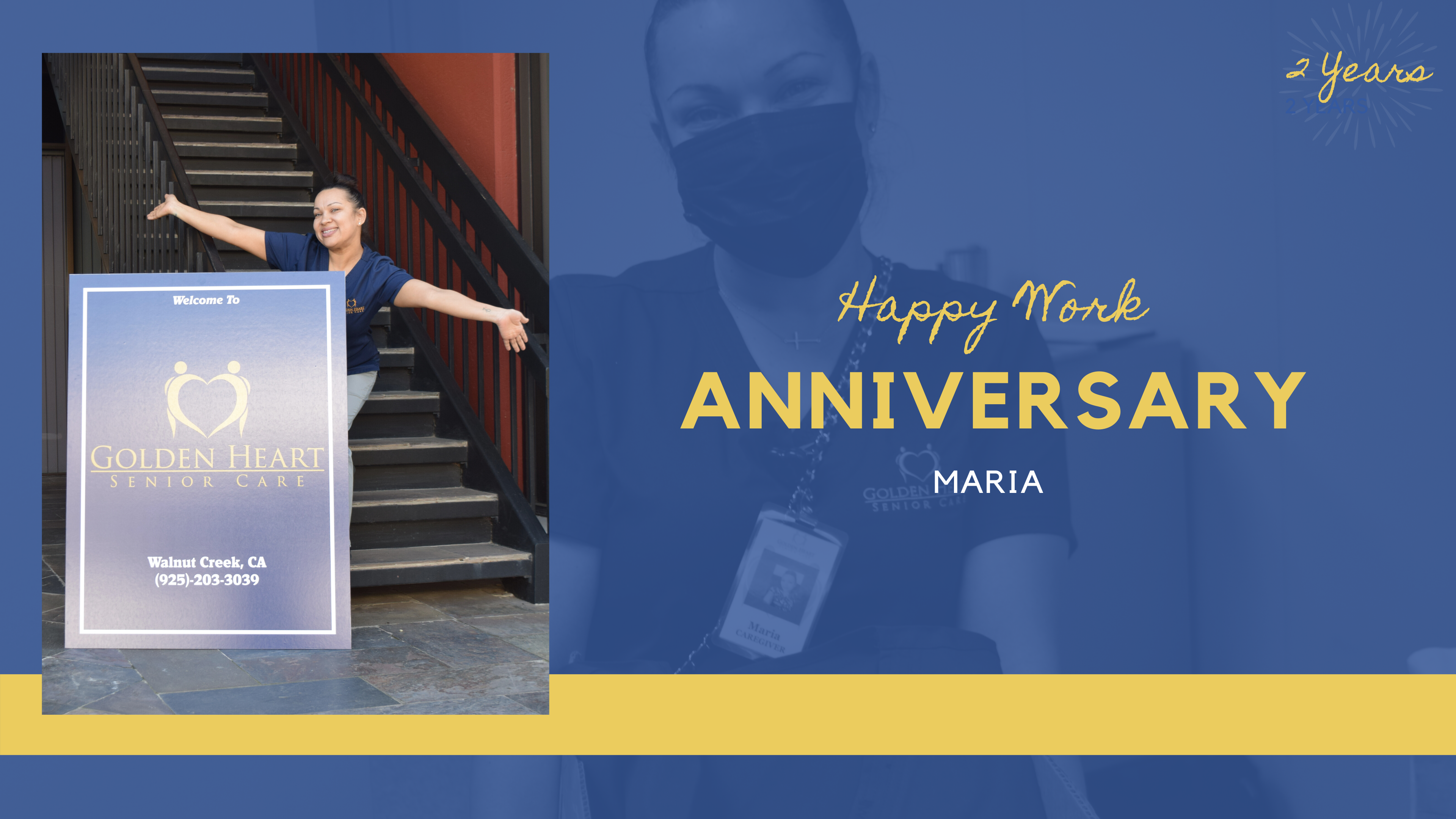 Happy Work Anniversary Maria!